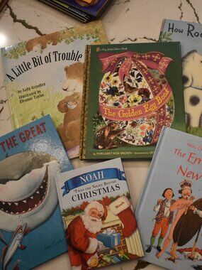 Bulk Books 7 Kids Hardcover Books - Preschool/Daycare/Toddler/Learning/Reading